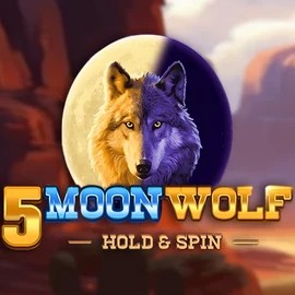 5 Moon Wolf slot logo by Apparat Gaming at N1Bet Casino5 Moon Wolf