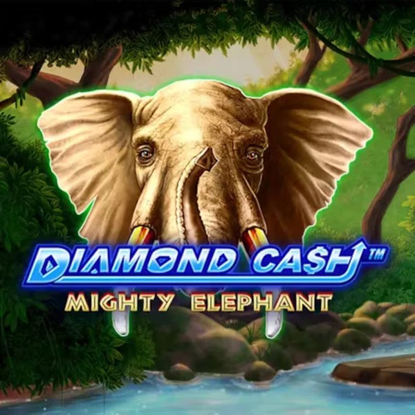 Diamond Cash Mighty Elephant slot visual from Greentube available on n1betsnz.com