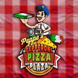 Peppe’s Pepperoni Pizza Plaza online game logo by Pragmatic Play on n1betsnz.com