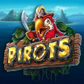 Pirots slot logo by ELK Studios at N1Bet CasinoPirots