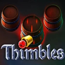 Thimbles slot logo by Evoplay at N1Bet CasinoThimbles